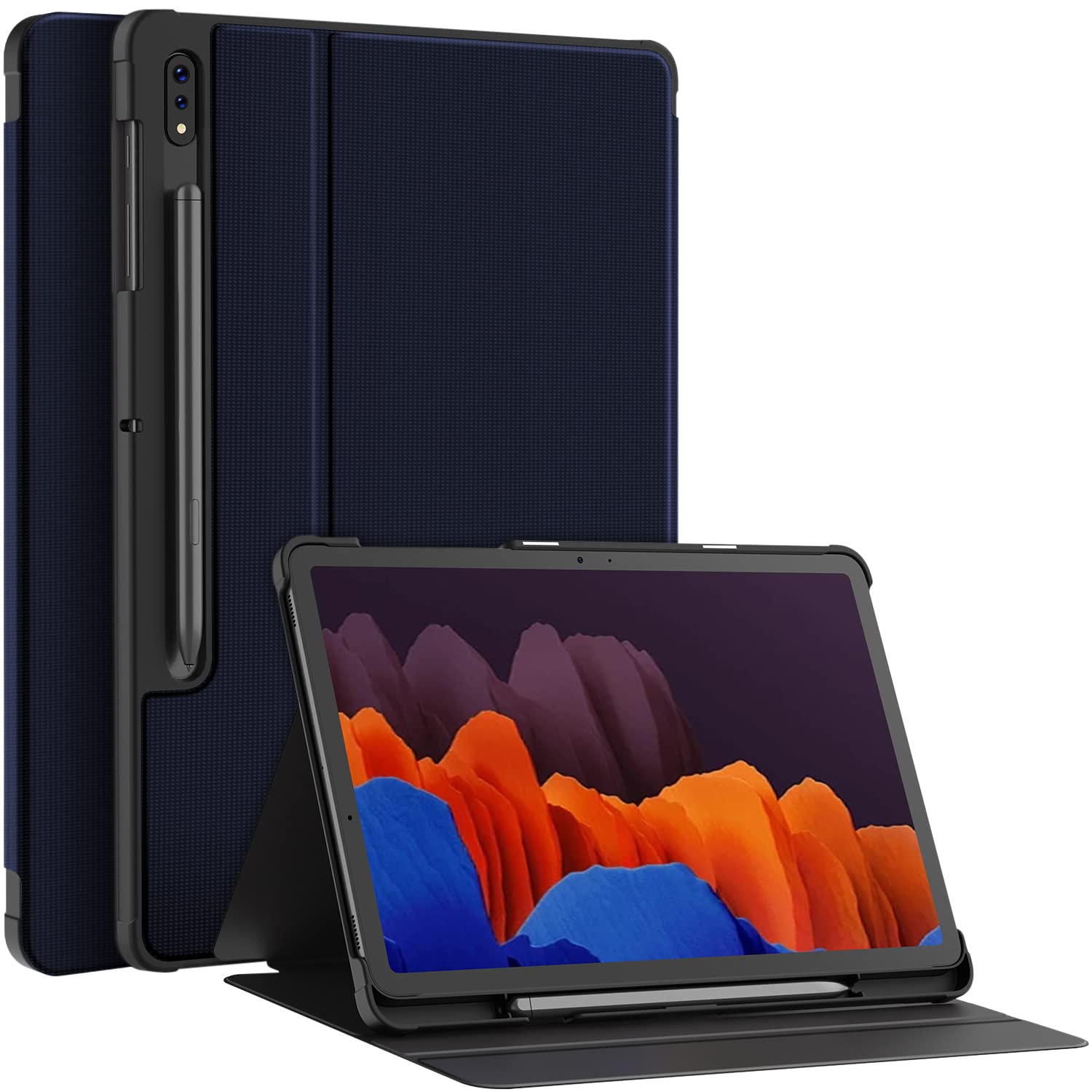 GALAXY TAB S7+ ブロンズ　512GB 512GBSDカード　ケースおまけ　 Amazon.com: Case for Samsung Galaxy Tab S7+/S8+ 12.4-Inch (2020